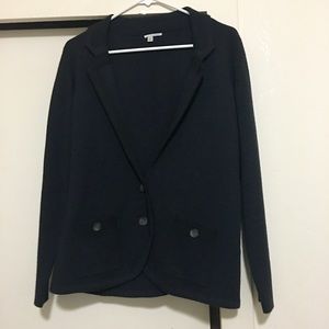 EUC Halogen blazer knit jacket