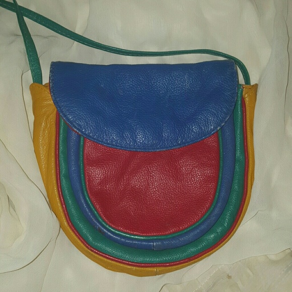 Antique genuine leather purse