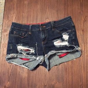 Forever 21 Distressed Shorts