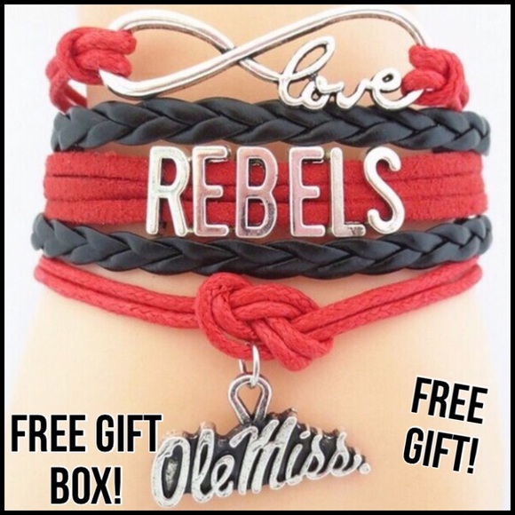 University of Mississippi Ole Miss Rebels Bracelet