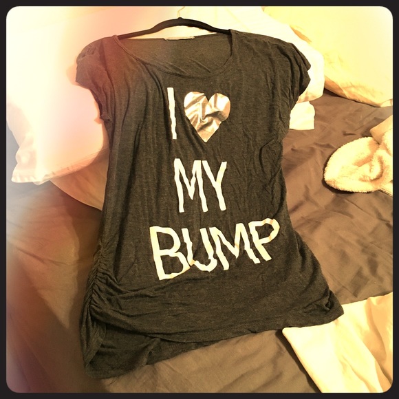 Maternity shirt "I ❤️ My Bump"