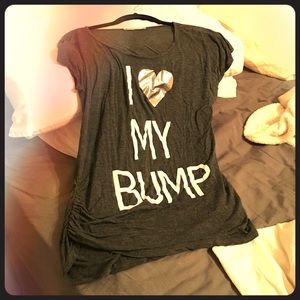 Maternity shirt "I ❤️ My Bump"