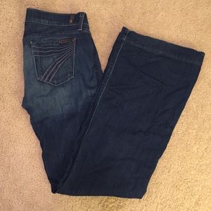 7 for all mankind flare jeans
