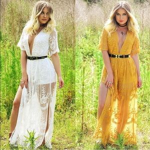 Hope's Boho White Romper