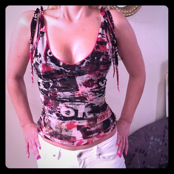 Multi colored tank top I bought at Nordstrom's.