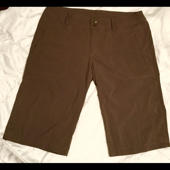 PATAGONIA SIZE 14 BROWN NYLON SHORTS
