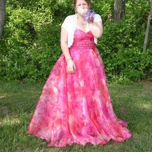 Colorful Princess Style Prom Dress