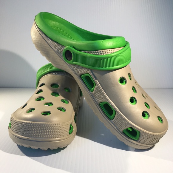Men's Northstorm Clogs Caramel-Green - Picture 1 of 3