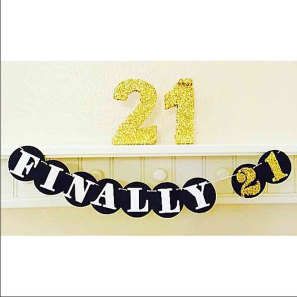 Finally 21 Banner