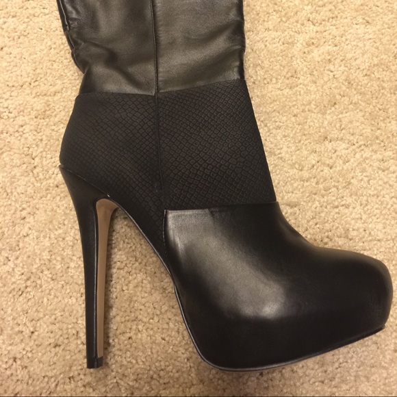 Black boots