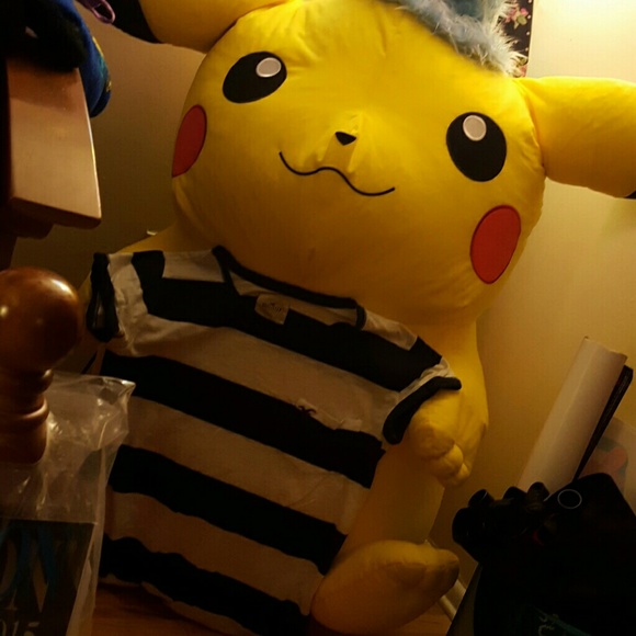 Hollister Dark blue striped short sleeve shirt