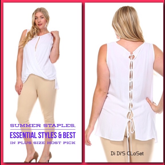 Tops - SALE🔴Plus Size Twist Top