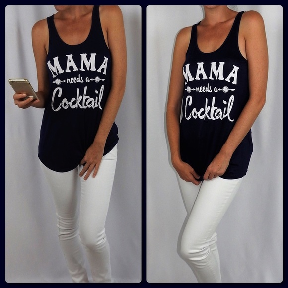1 LEFT🔴Mama Needs a Cocktail Tank - Picture 3 of 4