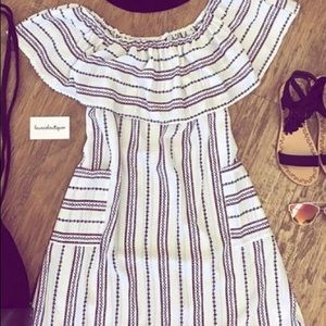 Adorable off the shoulder dress