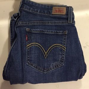 Boot cut Levi Strauss jeans
