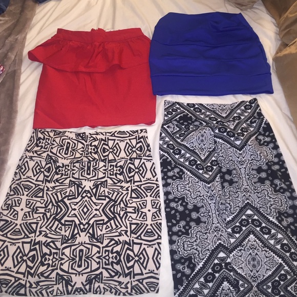 Mini Skirts and Crop Tops ALL IN ONE
