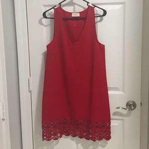 Simple Red Dress