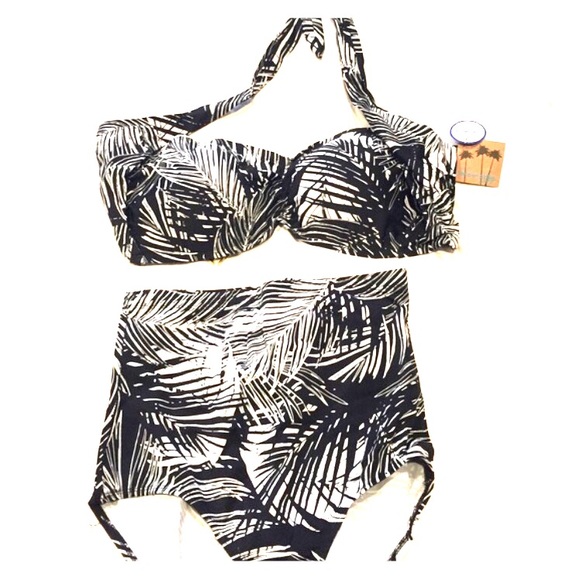 High waisted bikini