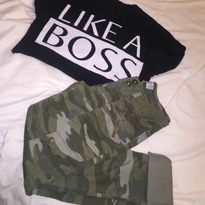 Combat chick outfit