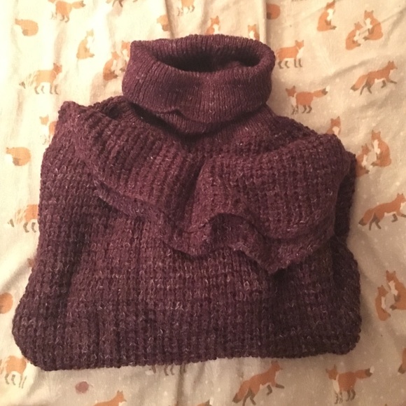 Turtleneck/cowl sweater
