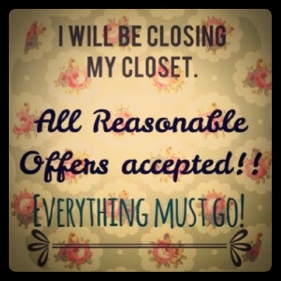 Everything must go!!