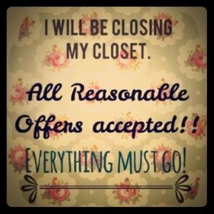 Everything must go!!