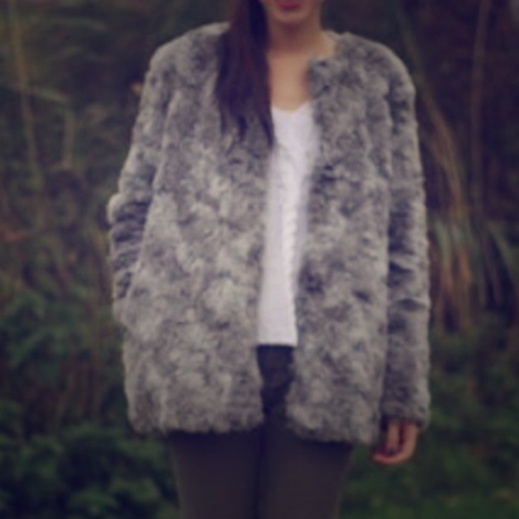 Faux Fur Coat