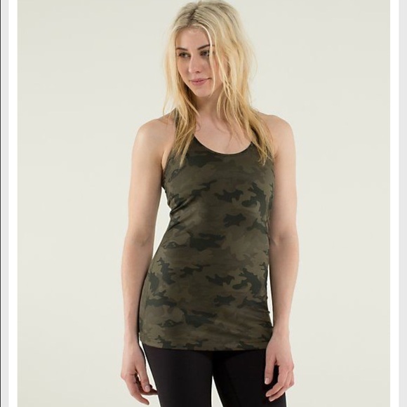 *️⃣LULULEMON Camo Racerback