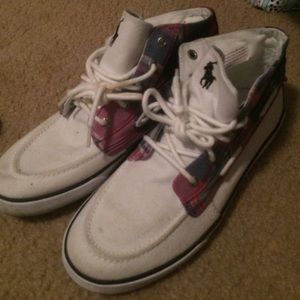 Ralph Lauren high top Boat shoe