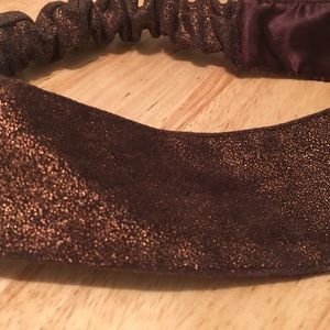 Shiny Brown Thick Headband