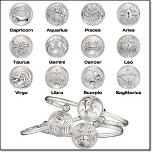 Horoscope cuff bracelet