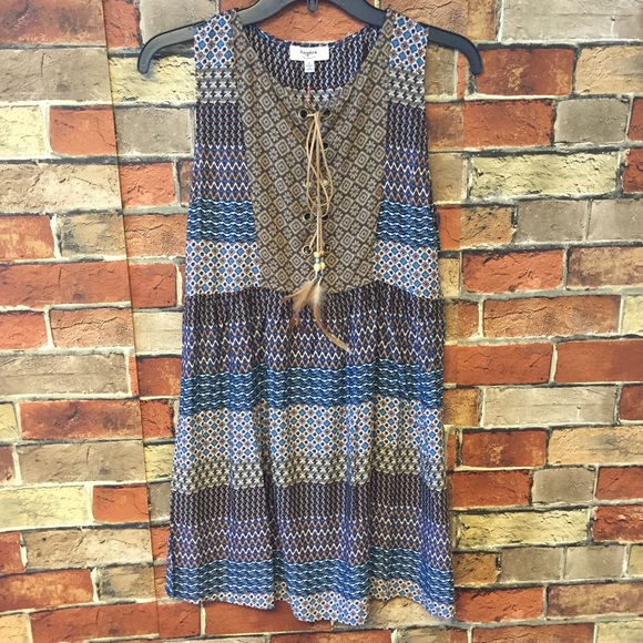 Very Cool Peasant Dress - Picture 2 of 3
