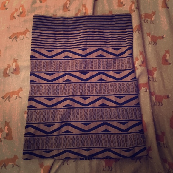 Printed body con skirt - Picture 1 of 1