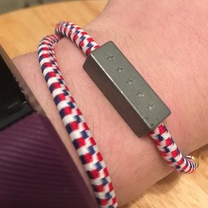 Fourth of July Wraparound Bracelet