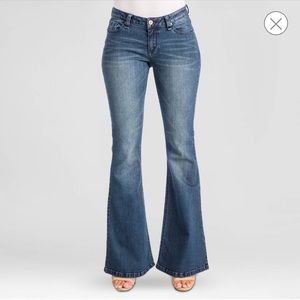 Baby Blue Bell-Bottoms