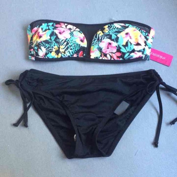 Floral Mesh Bikini