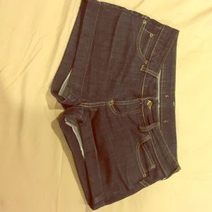 FREE w purchase women Low waist short jeans