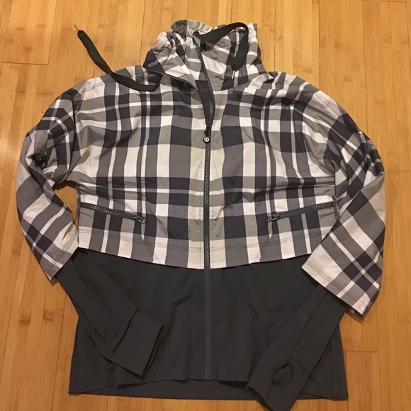 Lululemon plaid Jacket
