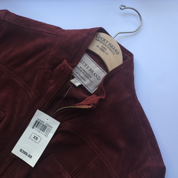 Lucky Brand Suede Jacket - Picture 3 of 4