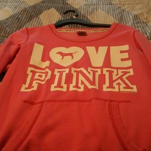 Pink sweatshirt