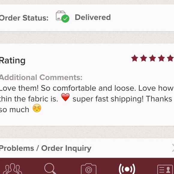 ❗️LAST-XS❗️ Blue/Gray Polka Dot Loose Lounge Pants - Picture 3 of 3