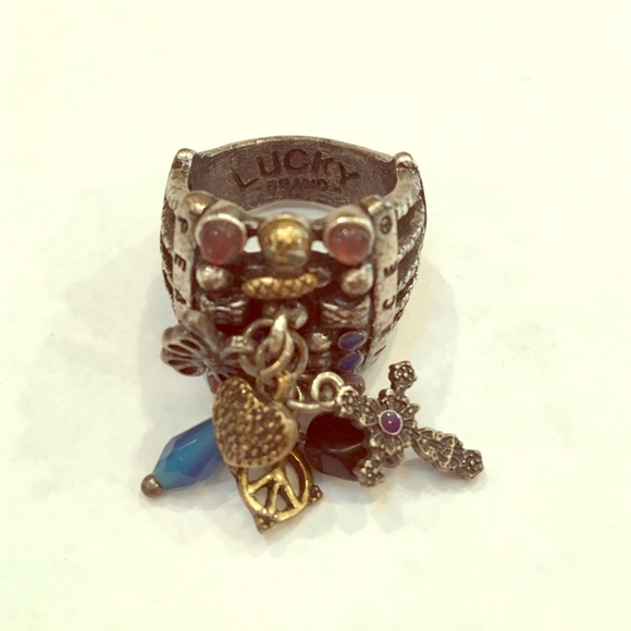 Lucky Brand charm ring