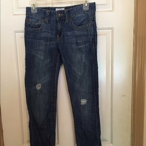 Aeropostale Distressed Boyfriend Jean