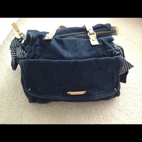 Juicy Couture denim shoulder bag