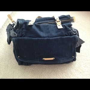 Juicy Couture denim shoulder bag