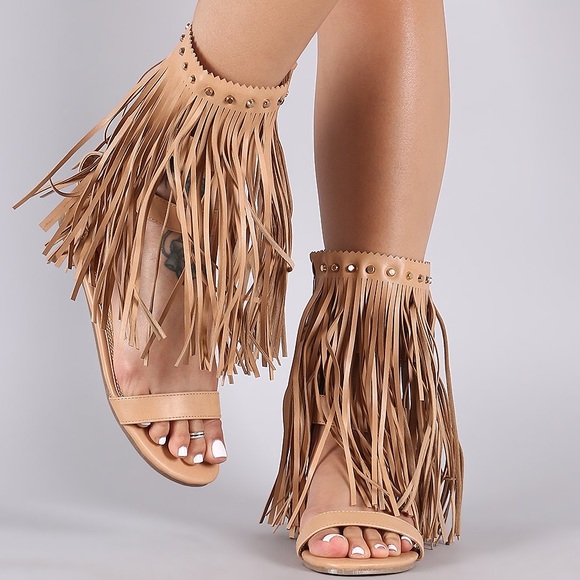 Fringe Sandal