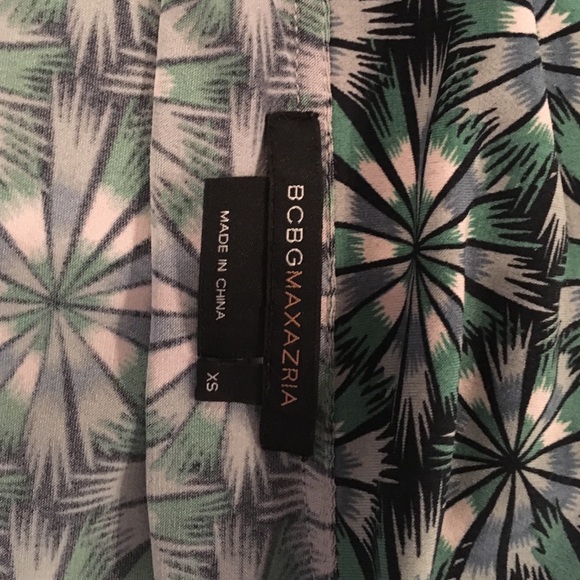 Flowy BCBG wrap dress, great for travel!