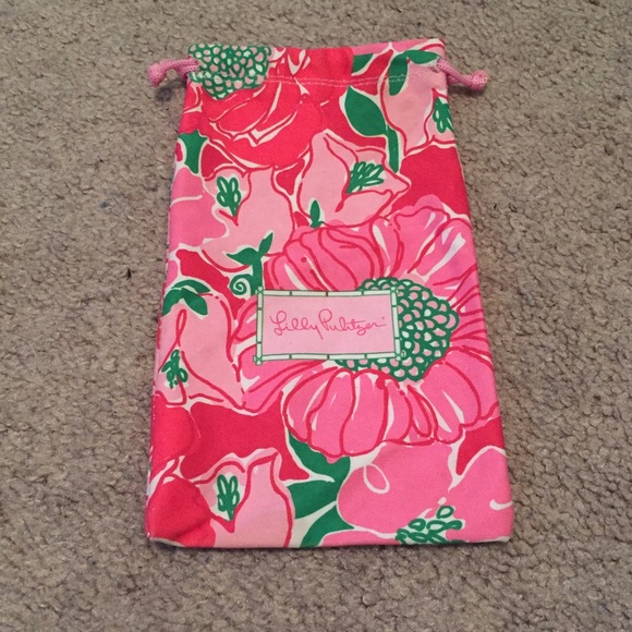 Lilly Pulitzer Jewelry/Glasses Bag