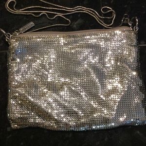 Whiting and Davis Silver mesh bag