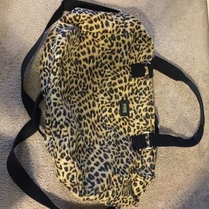 Victoria secret duffle bag cheetah